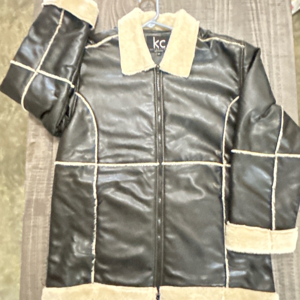 KC Collections Black and Cream Jacket